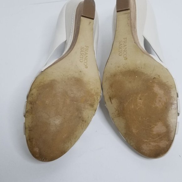 Franco Sarto L-Chirara Peep Toe Wedges - Picture 8 of 8